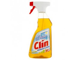 Clin Средство для мытья окон и стекол с содержанием спирта с фруктовым ароматом 500 мл